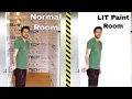 Download Lagu Painting My Entire Room With The World's Brightest Paint...Then Turning on a 100,000 Lumen Light!