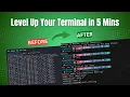 How I Made My Linux Terminal Look INSANE in 5 Minutes Fish Shell Oh My Posh
