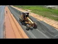 Download Lagu Full Proccessing Motor Grader Operating Technique Cutting And Spreading Build Foundation Road