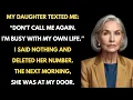 Lagu My Daughter Texted: ‘Don’t Call Me Again. I’m Busy with My Life.’ So I Deleted Her Number Without…