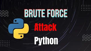 brute force attack with python