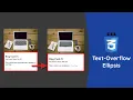 CSS Text-Overflow Ellipsis Truncate Text With An Ellipsis