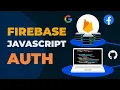 Autenticacion con Firebase y Javascript Correo Gmail Facebook Github y Mas