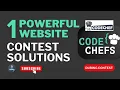 CodeChef Contest 196 All Solutions Today Full Contest Solved Website