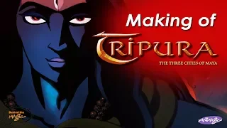making of tripura the three cities of maya
