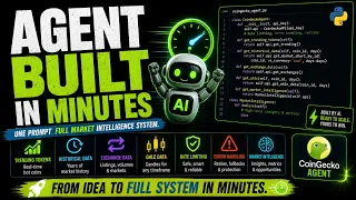 AI Builds The Entire CoinGecko Agent In Minutes