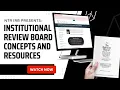 North Texas Regional Institutional Review Board NTR IRB Concepts and Resources