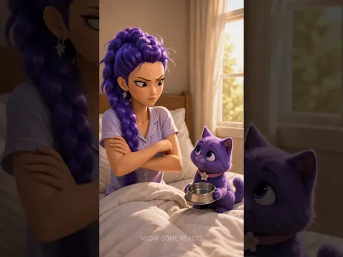 Cat's Clever Wake-Up Call! 😂🐱