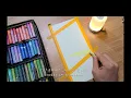 Easy Oil Pastel Drawing for Beginners / autumn landscape / 오일파스텔로 가을 풍경 그리기 / STEP by STEP