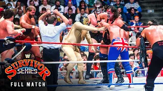 FULL MATCH 10 On 10 Survivor Series Elimination Match Survivor Series 1988 