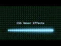 CSS Creative Background Hover Effects Glowing Dots Animation using Html CSS Only
