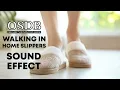 Walking in home slippers Sound Effect No Copyright