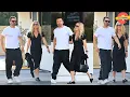 SEBASTIAN STAN GIRLFRIEND ANNABELLE WALLIS WERE SEEN MASTUHISA RESTAURANT FOR A ROMANTIC DINNER