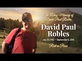 David Paul Robles Memorial in Eldorado Springs Colorado