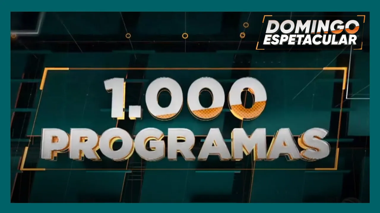 Record 70 Anos | Domingo Espetacular chega ao programa nº 1000 neste domingo (11)