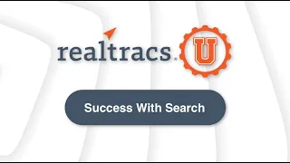 Realtracs University Success With Search