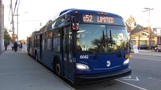 MTA Bus New Flyer XD60 Xcelsior Articulated on the Q52 LTD