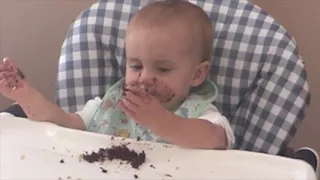 Riley s First Bday Cupcake