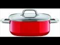 Download Lagu Silit Quadro Red, Stewing Pot, with Lid, Silargan, Suitable for Induction, Red, 4.4 L MP3