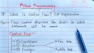 Python Iterative Statements for loop and while loop