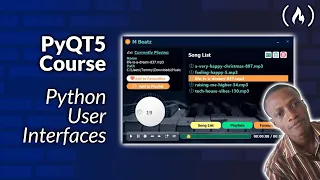 Python User Interface Project - Use PyQt5 to Code a Music Player