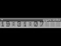 Pygame Digital Clock with LCD Display