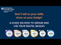 SCE Tutorial - How to Get your Badges