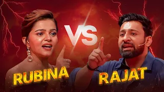 when rubina dilaik lost her cool on rajat dalal battleground amazon mx player