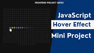 How to Make Cursor Hover Light Effect in JavaScript JavaScript Mini Project
