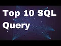 Top SQL Statements and their Uses
