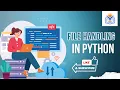 2 Master Python File Handling Read Write Append More Full Tutorial
