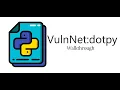 TryhackMe VulnNet Dotpy Walkthrough