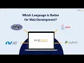 PHP vs Python vs Java vs Asp net Which Is The BEST Programming Language For Web Development