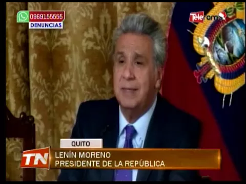 Lenín Moreno confirmó que Jorge Glas ya no es vicepresidente