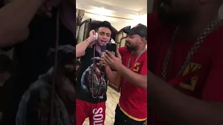 هادي الصغير و مصطفي الجن 