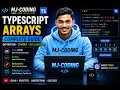 TypeScript Arrays Explained in Hindi Definition Syntax Declaration Examples MJ-CODING