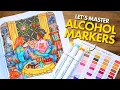 MASTERING ALCOHOL MARKERS Essential Tips for Adult Coloring ft Ohuhu