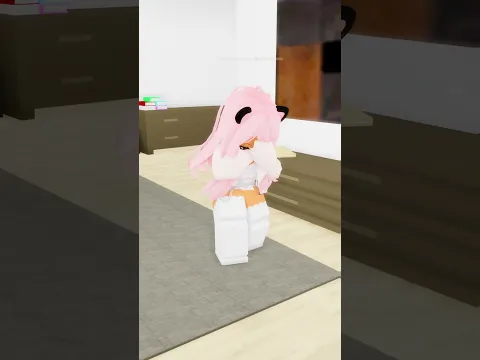 I caught grandpa watching his neighbor when I was visiting...🙄😾#robloxshorts #roblox