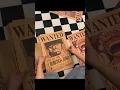 One Piece Wanted posters