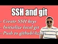 Push local git repo to remote repo Push new git project to github or azure devops