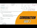 10 3 Combination Sum 2 Backtracking -Interviewbit