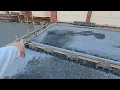 How to set an ACO Drain for a Concrete Driveway