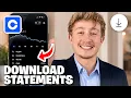 How To Download Coinbase Stock Statements - Full Guide