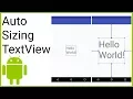 Autosizing TextViews - Android Studio Tutorial