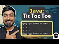 Tic Tac Toe Console Game in Java Command Line Java Project