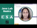 CSA Java Lab Basics