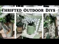 Thrifted Outdoor Diys Pinterest Inspired Outdoor Decor