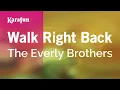 Download Lagu Karaoke Walk Right Back - The Everly Brothers *