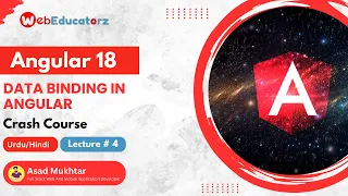 Angular 18 Data binding Angular 18 Crash Course Lecture 4