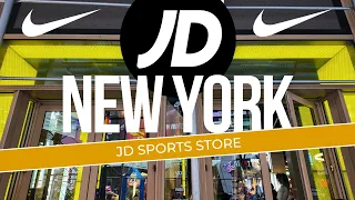 inside jd sports store new york city summer 2025